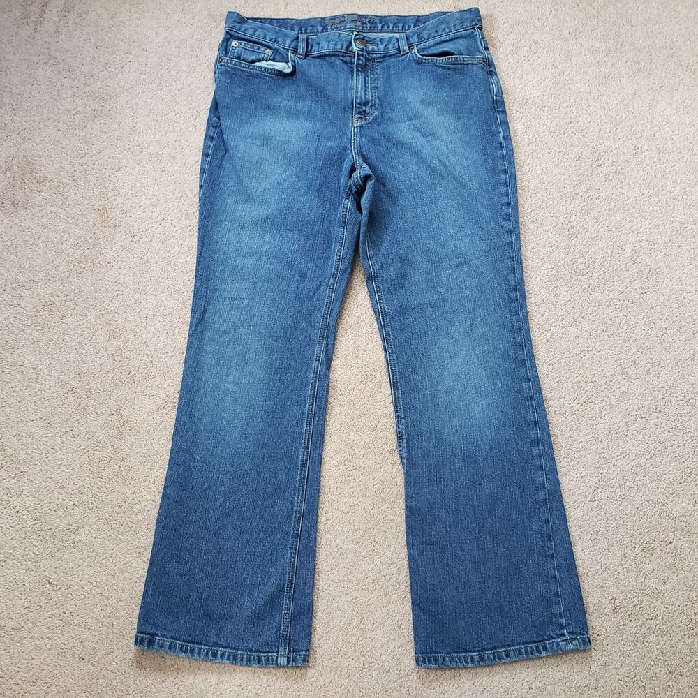 Vtg Ralph Lauren Polo Jeans Bootcut  Mid Rise Med Wash Classic Women's 12P